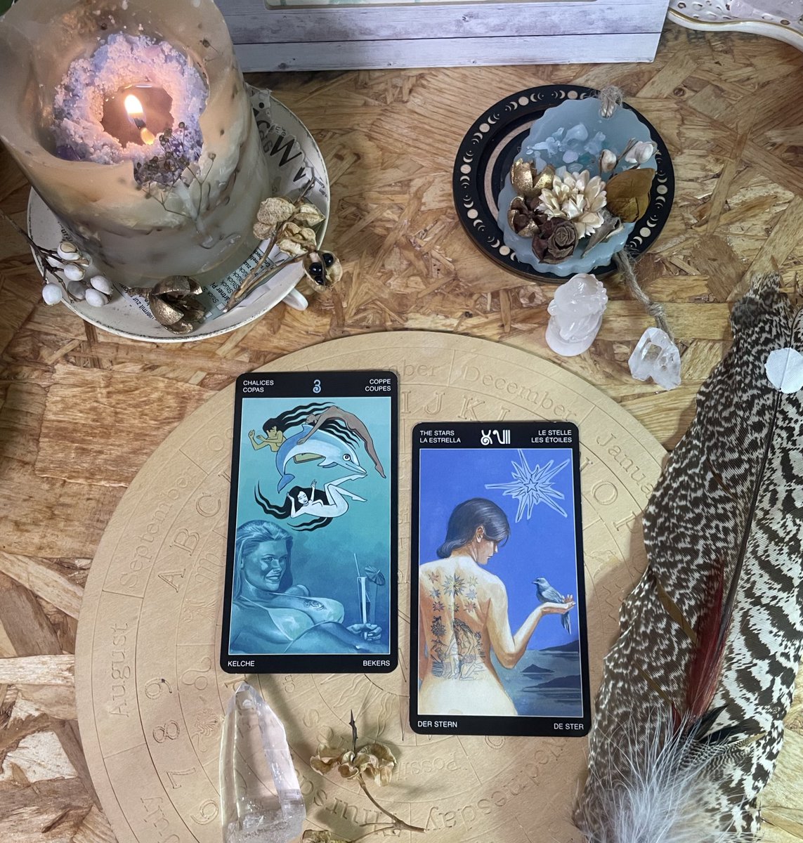 nakou_tarot's tweet image. 2026.4.3 #今日のカード 

気の置けない仲間との楽しい時間。取り留めのない話しでも心は満たされる。でも1人になったあなたにはご自身と向き合い丁寧且つ確実に目標に向けての向上心に満ち溢れていますよね。

キーワード
楽しい時間の後は本来の自分に戻る。

#tarot
#tarotmessage