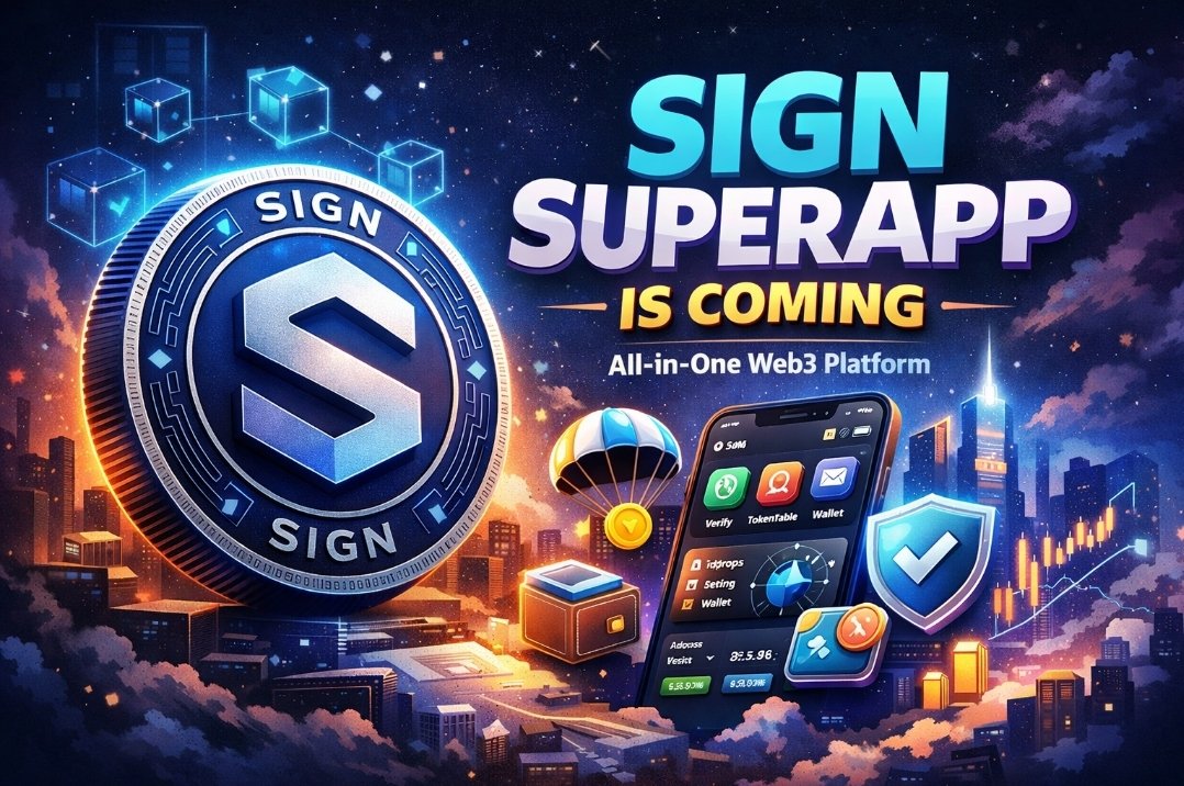 cryptopanda036's tweet image. SIGN SuperApp is coming — combining identity, airdrops, wallet, and on-chain tools into one place. Feels like Web3 is finally trying to simplify things… but will users actually switch?
#SignDigitalSovereignInfra
@SignOfficial
$SIGN