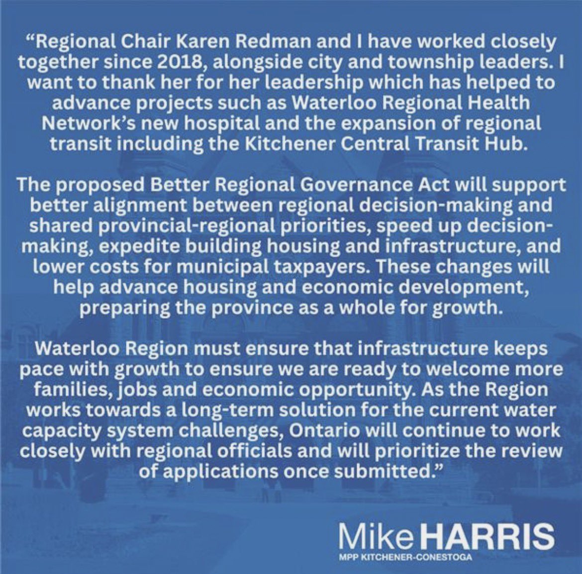 Mike Harris tweet media