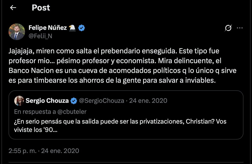 Sergio Chouza tweet media