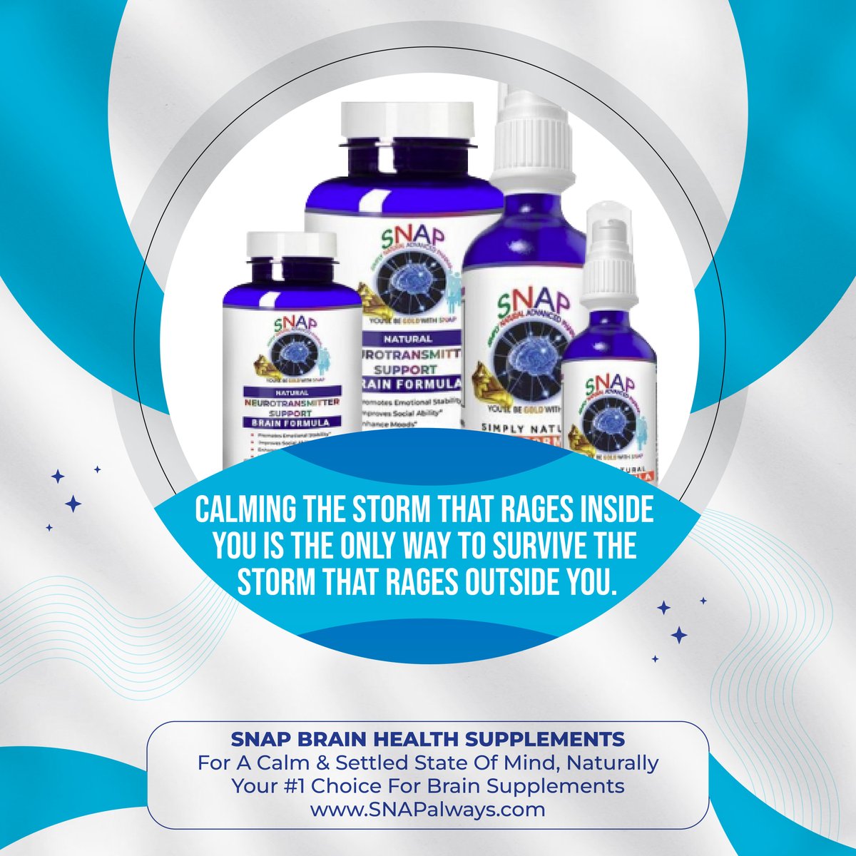 SNAP Brain Health Supplements tweet media