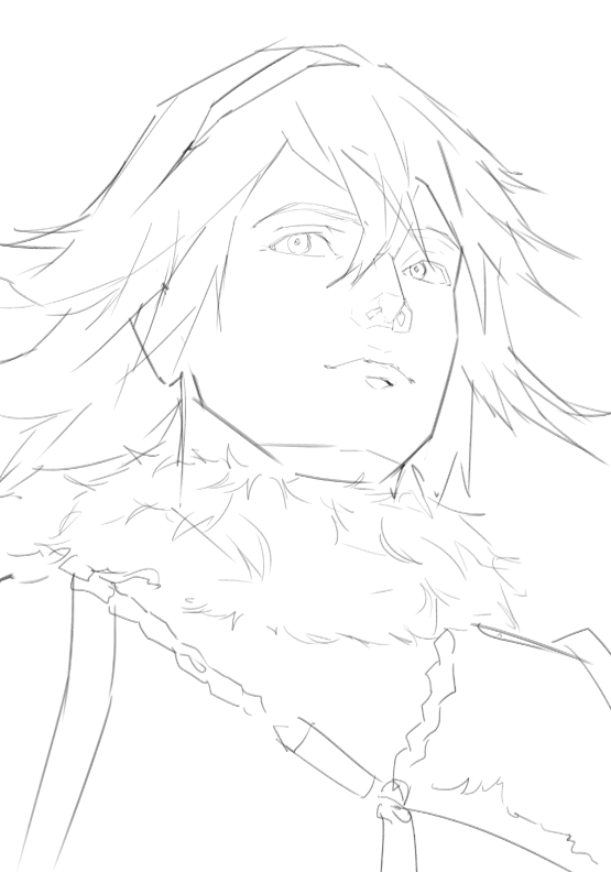 hegl_7102's tweet photo. - The World-Ender.

It’s   een a while since I’ve done a portrait. Also, here are some process pics of the painting.

#NieR #NierReplicant #fanart https://t.co/1j40ttQzLc