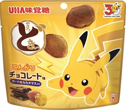 新商品お菓子情報／ 【UHA味覚糖】 おさつどきっポケモン こんがり