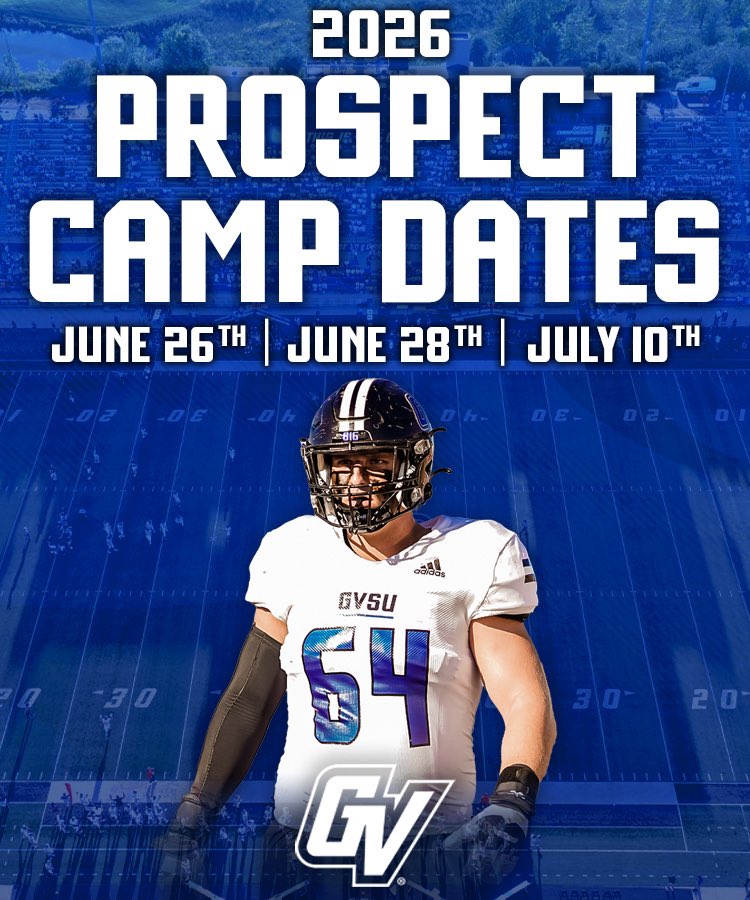 GVSU FB Recruiting tweet media