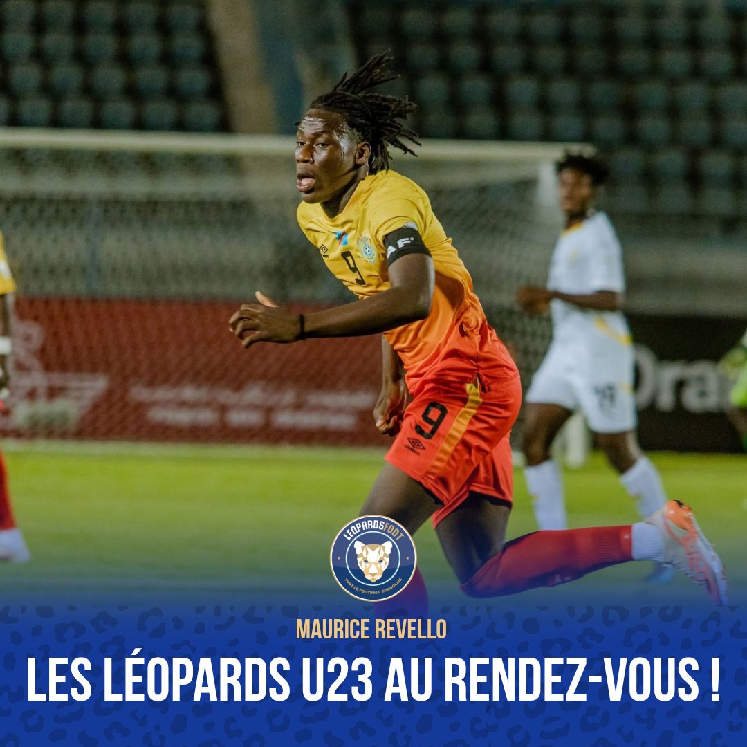 leopardsfoot's tweet image. 🐆Les Léopards U23 au rendez-vous !

La RD Congo participera à l’édition 2026 du Tournoi Maurice Revello.

 Elle évoluera dans le groupe A, aux côtés de la Chine, de la Tunisie, de la Colombie et de l’Arabie Saoudite. 

Cette compétition, anciennement connue sous le nom de