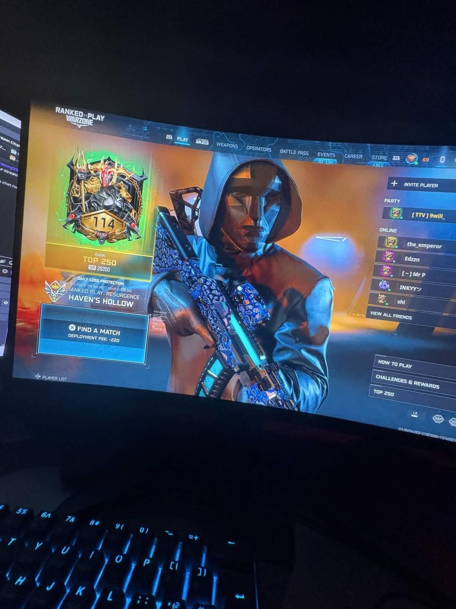 9will___'s tweet photo. Double WZ top250 DM for boost 📥🦖 https://t.co/qN1zGM0AXk