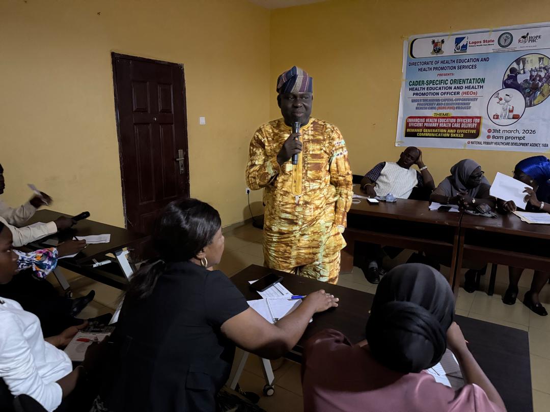 Lagos State Primary Health Care Board tweet media