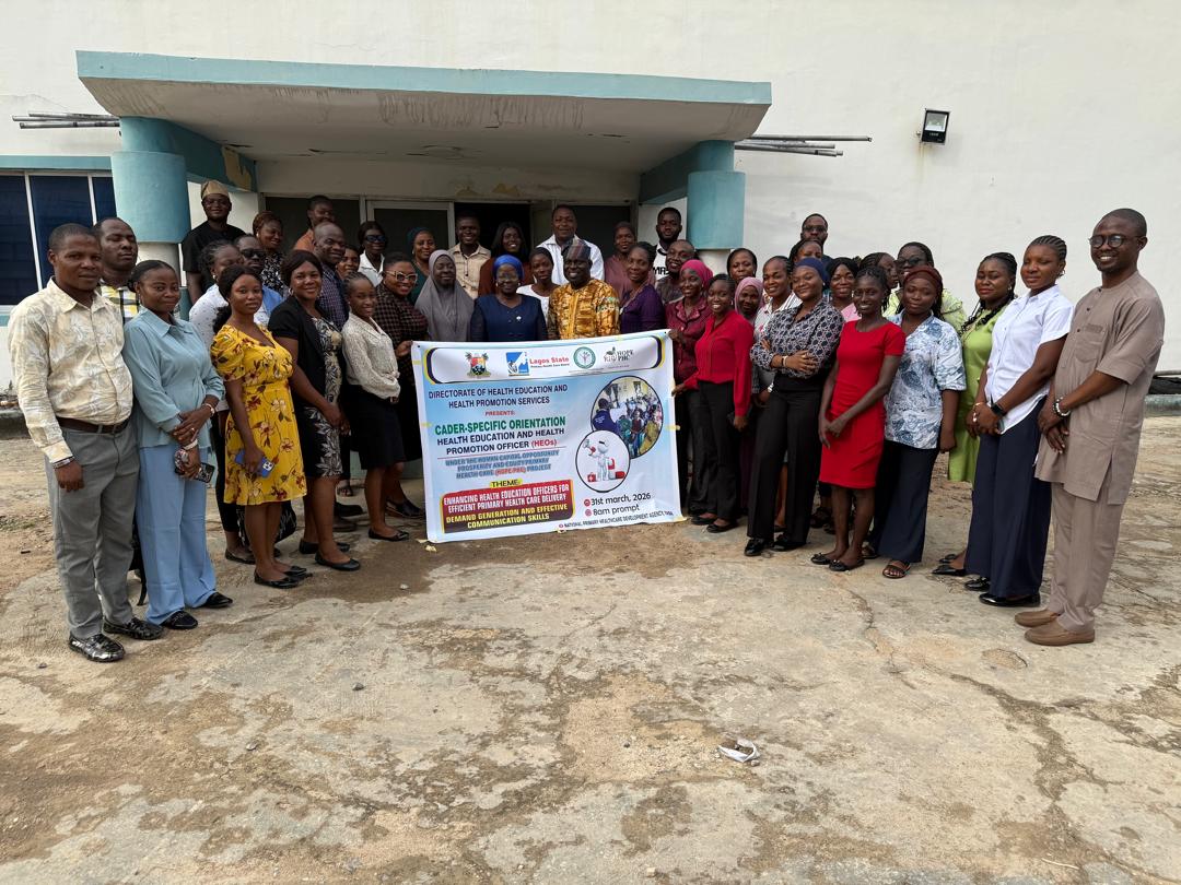 Lagos State Primary Health Care Board tweet media