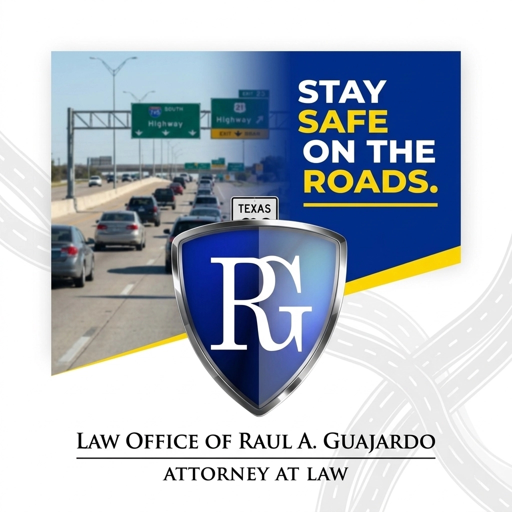 Easter roads in TX are messy! 🐰 Rain and traffic mean stay alert. If a crash happens, don’t let insurance lowball you. We’re here to fight! ⚖️

¡Cuidado! Si choca esta Pascua, no se deje. ¡Llámenos!

#RaulGuajardo #TexasLaw #RoadSafety #Pascua