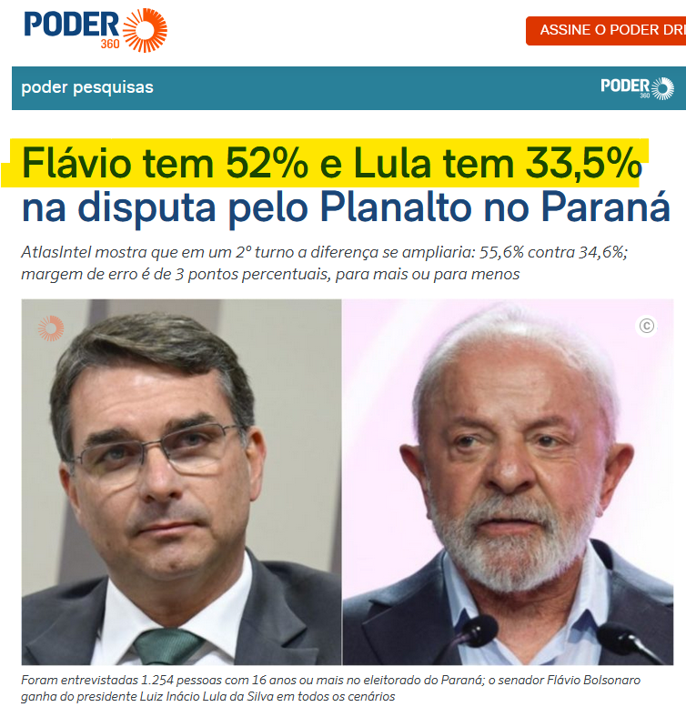 Terra__Brasilis's tweet photo. Mais um estado, agora o Paraná, parece que já decidiu o seu candidato à presidência em 2026 https://t.co/xLD6bVJ5JR