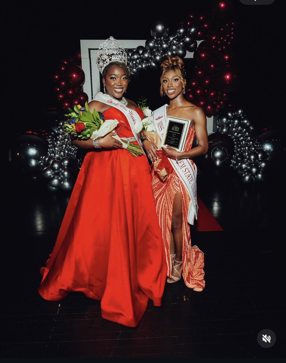 Quenna82's tweet photo. Our daughter is the 87th, 2026-2027 Miss Winston-Salem State University. I can’t wait to see her with her crown coronation night! What an amazing night! https://t.co/05BIebNAci