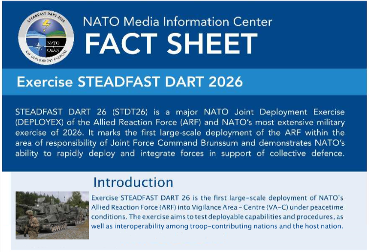 Unit42_Intel's tweet photo. Unit 42 identified a campaign targeting military entities with NATO, diplomatic, and military lures. Lures included Exercise Steadfast Dart, an annual NATO military exercise, and the International Defense Exhibition and Seminar (IDEAS). See details: https://t.co/oqyzjPSlhJ https://t.co/AVL0e1E0UC