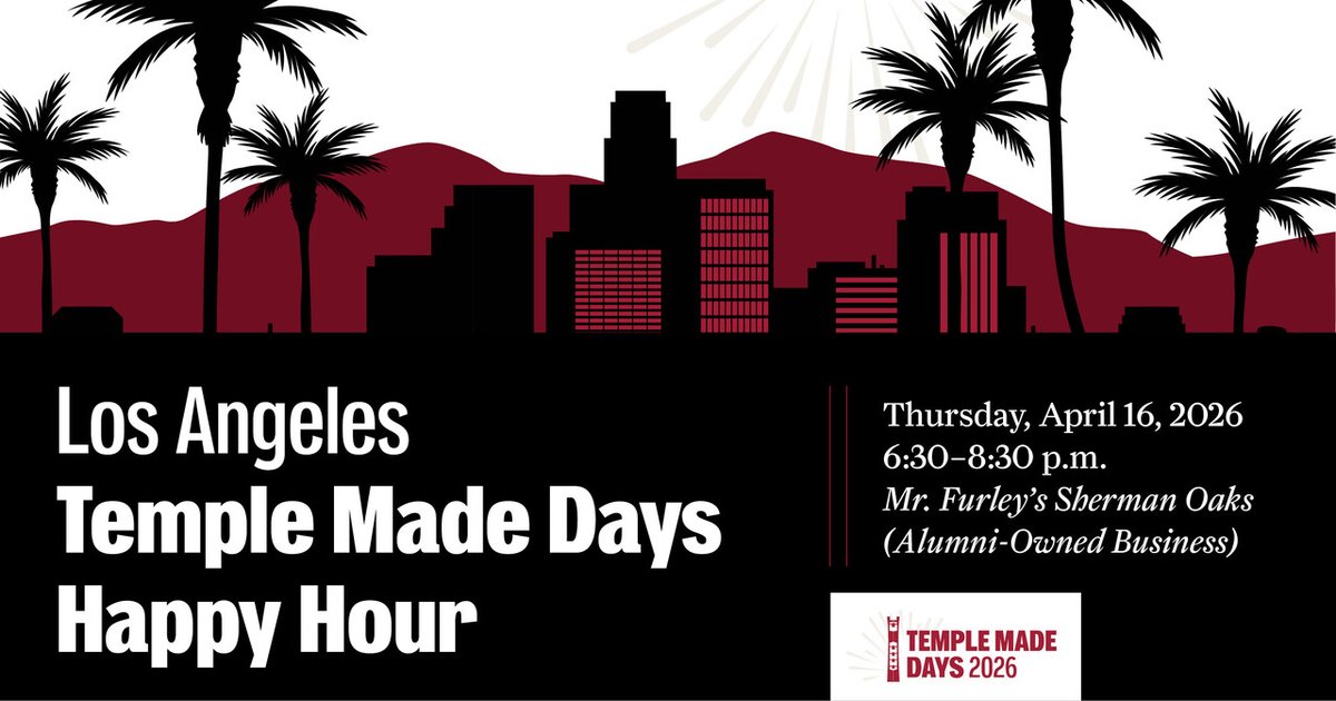 Temple Alumni tweet media