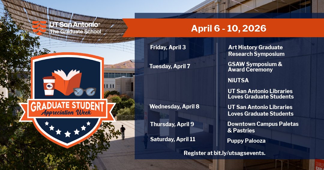 UT San Antonio Graduate School tweet media
