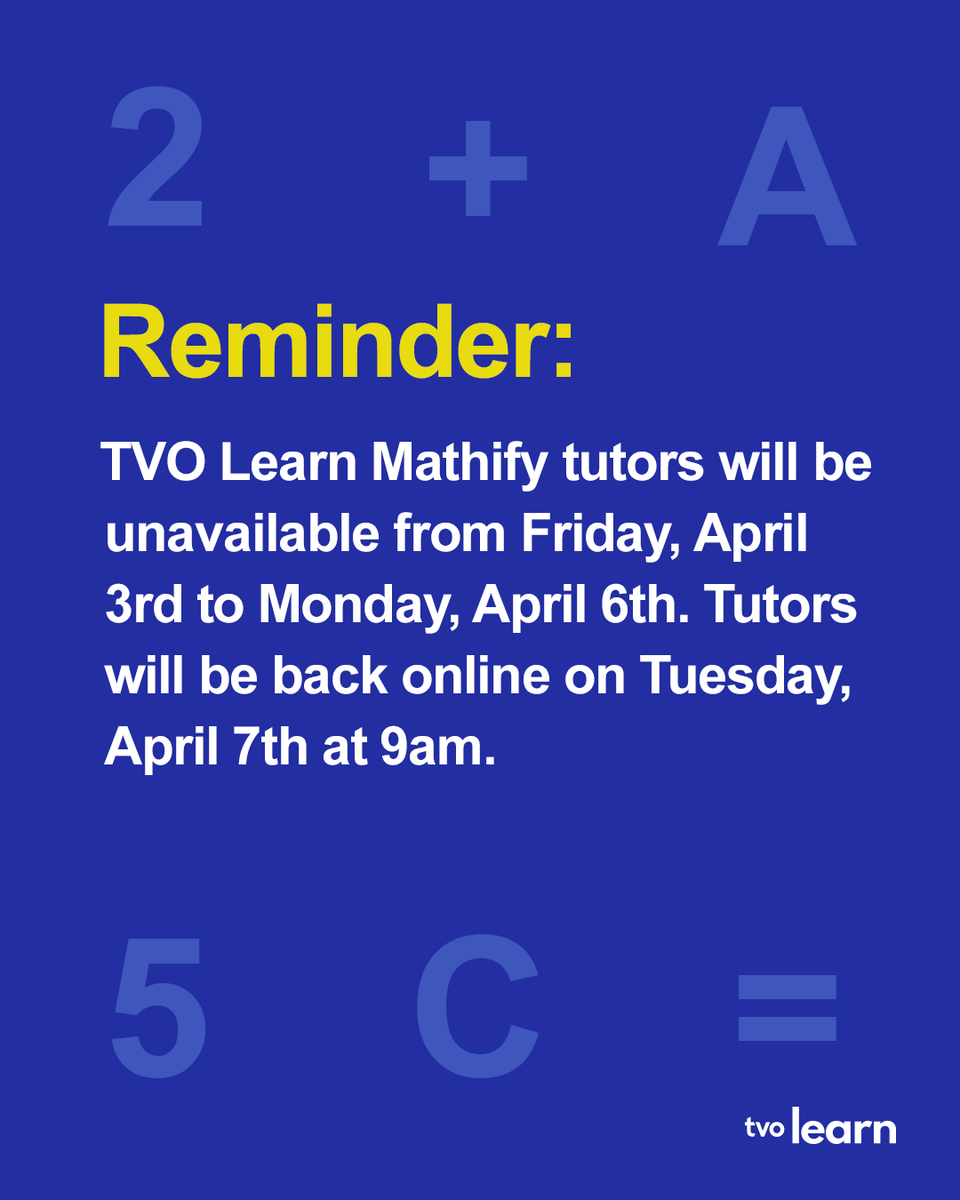 TVOMathify tweet picture