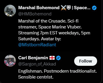 Marshal Bohemond ⚔️⛨ | Space Marine Vtuber tweet media