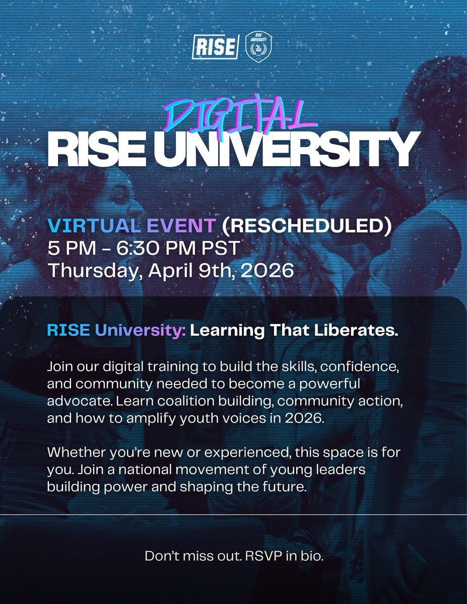 Rise tweet media