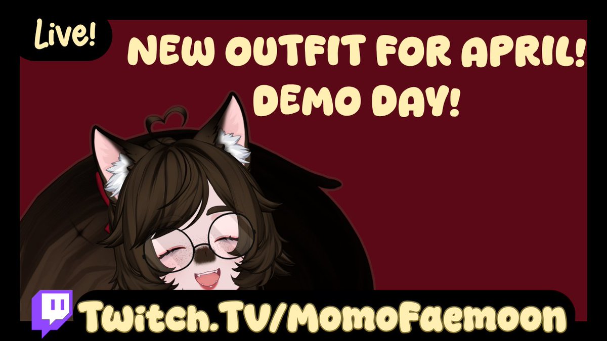 It's a gloomy day so let's get a cozy blanket and play some demos! Also, NEW OUTFIT for a certain someone's birth month!

🔴: 𝔴𝔴𝔴.𝔱𝔴𝔦𝔱𝔠𝔥.𝔱𝔳/𝔪𝔬𝔪𝔬𝔣𝔞𝔢𝔪𝔬𝔬𝔫 (link in bio)
