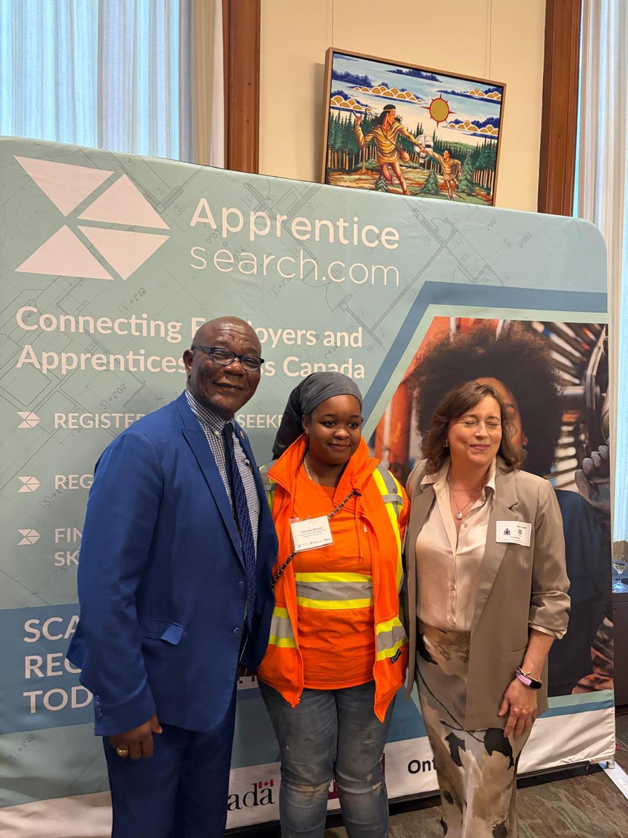 davidsmithmpp's tweet image. I attended the Celebrating Apprenticeship in Ontario reception at Queen's Park, recognizing the vital role apprentices and skilled trades workers play in building our province. 

#SkilledTrades #Apprenticeship #BuildingOntario #Careers