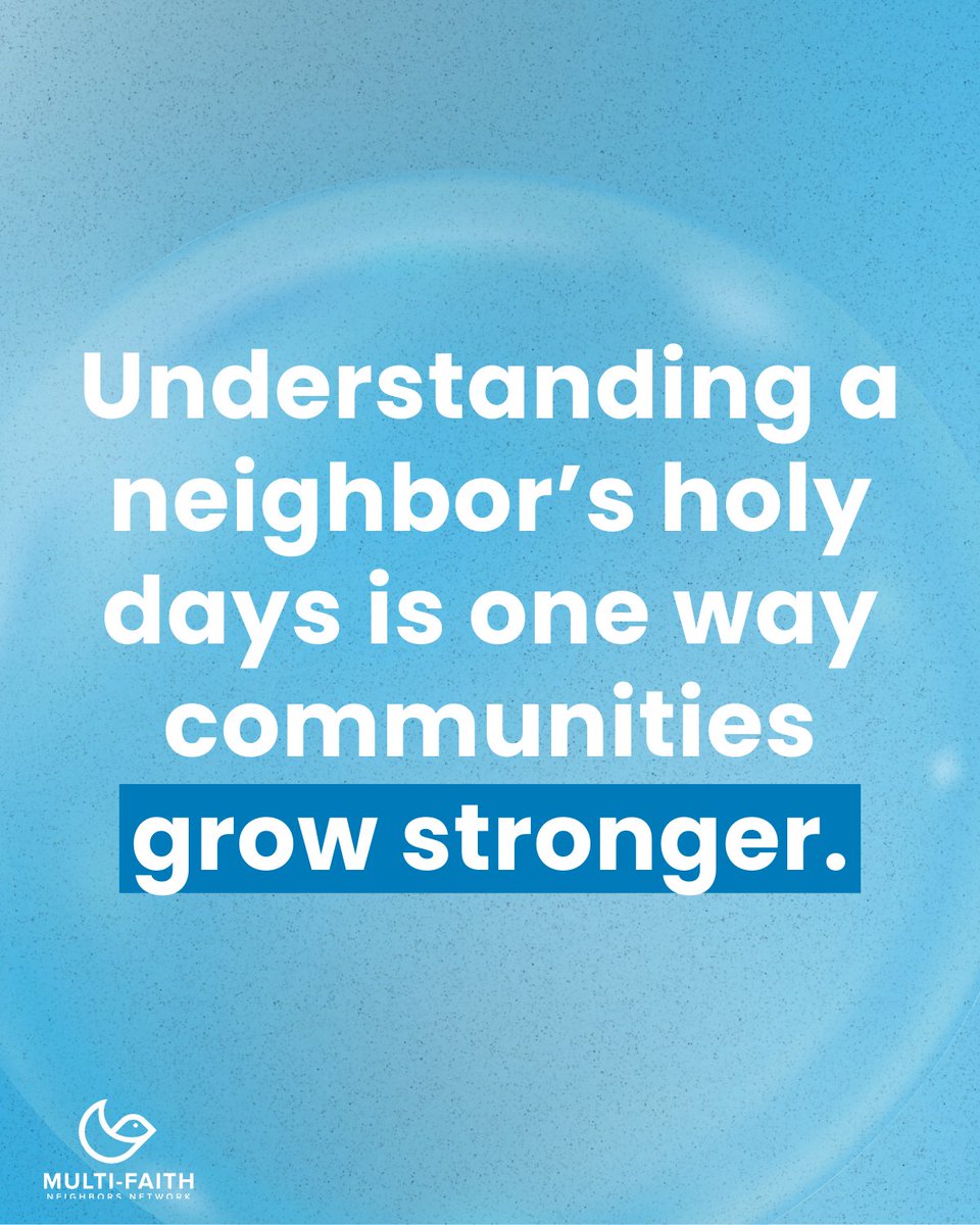 Multi-Faith Neighbors Network tweet media