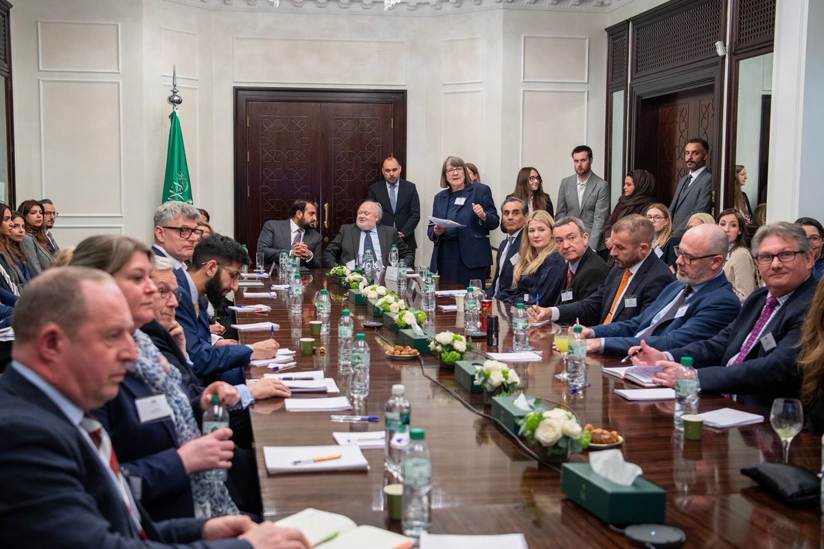 Saudi Embassy UK tweet media