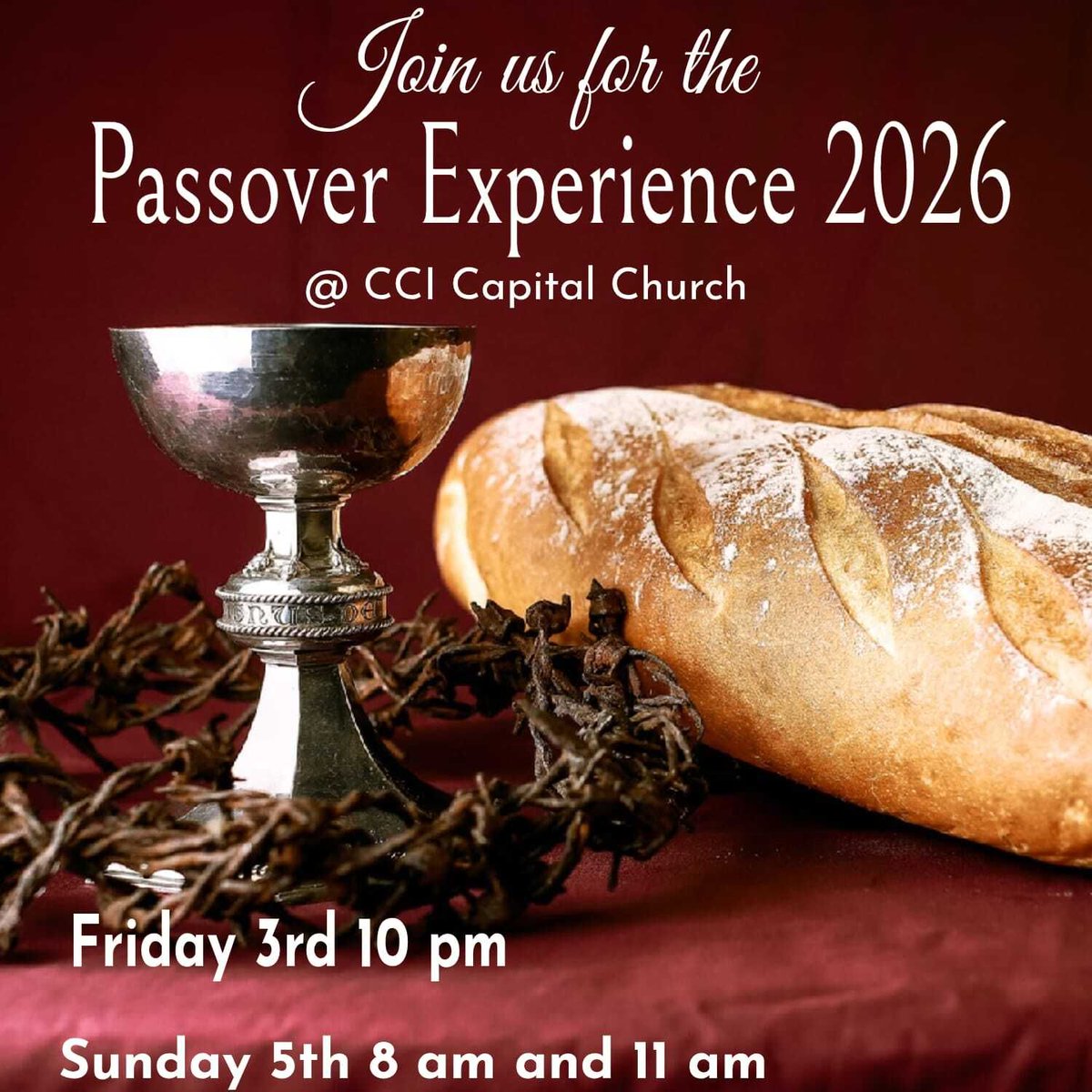 CCI_ICBN's tweet photo. Join us for the PASSOVER EXPERIENCE 2026 🤗 https://t.co/NR6960PX0F