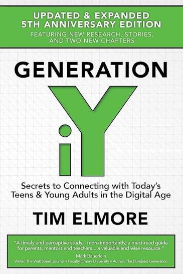 I think all teachers, parents and employers should listen/read this...

Listen to Generation iY by Tim Elmore on Audible. audible.com/pd/B018ESA8EM?…