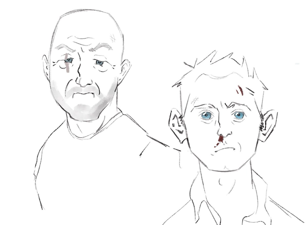 seabols_'s tweet photo. first post! why r they so hard to draw #lost #johnlocke #benlinus https://t.co/df3aRLcHQr
