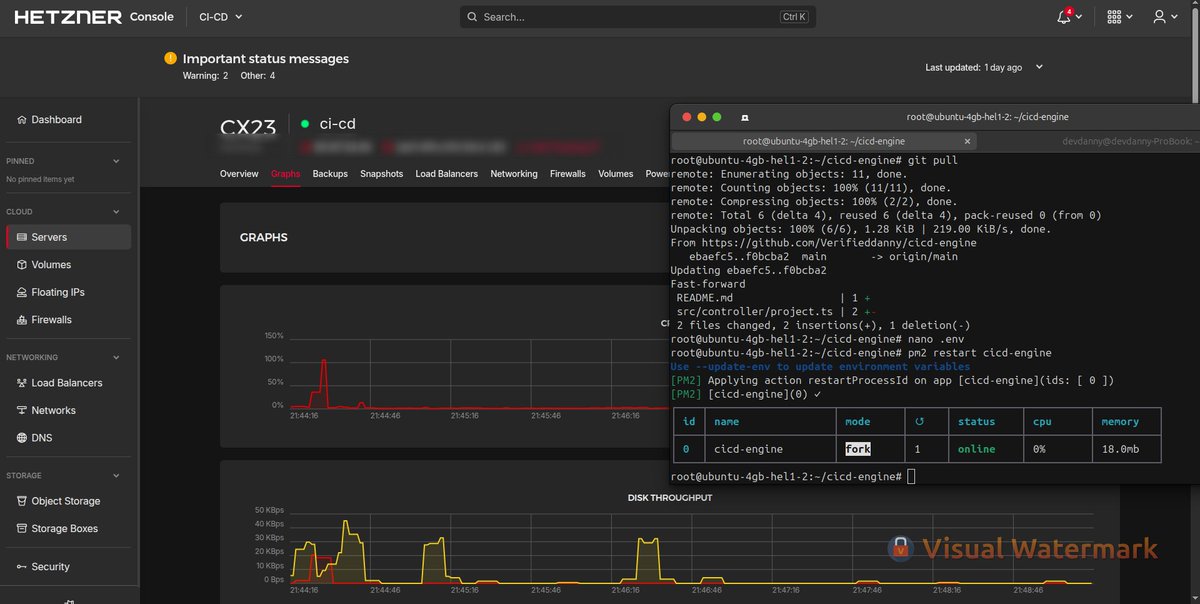 Deployed my CI/CD engine to a VPS tonight and I finally understand why developers need one.  

I tried Render first. Free Postgres expires in 90 days. Can't run Docker inside their containers. The whole point of my project is spawning Docker containers to build code and the