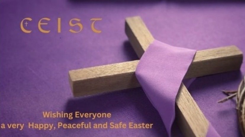 Pres_Carlow's tweet image. This is Holy Thursday. #Lent is almost over. Wishing all of our @Pres_Carlow and @CeistTrust family a peaceful and Happy Easter.