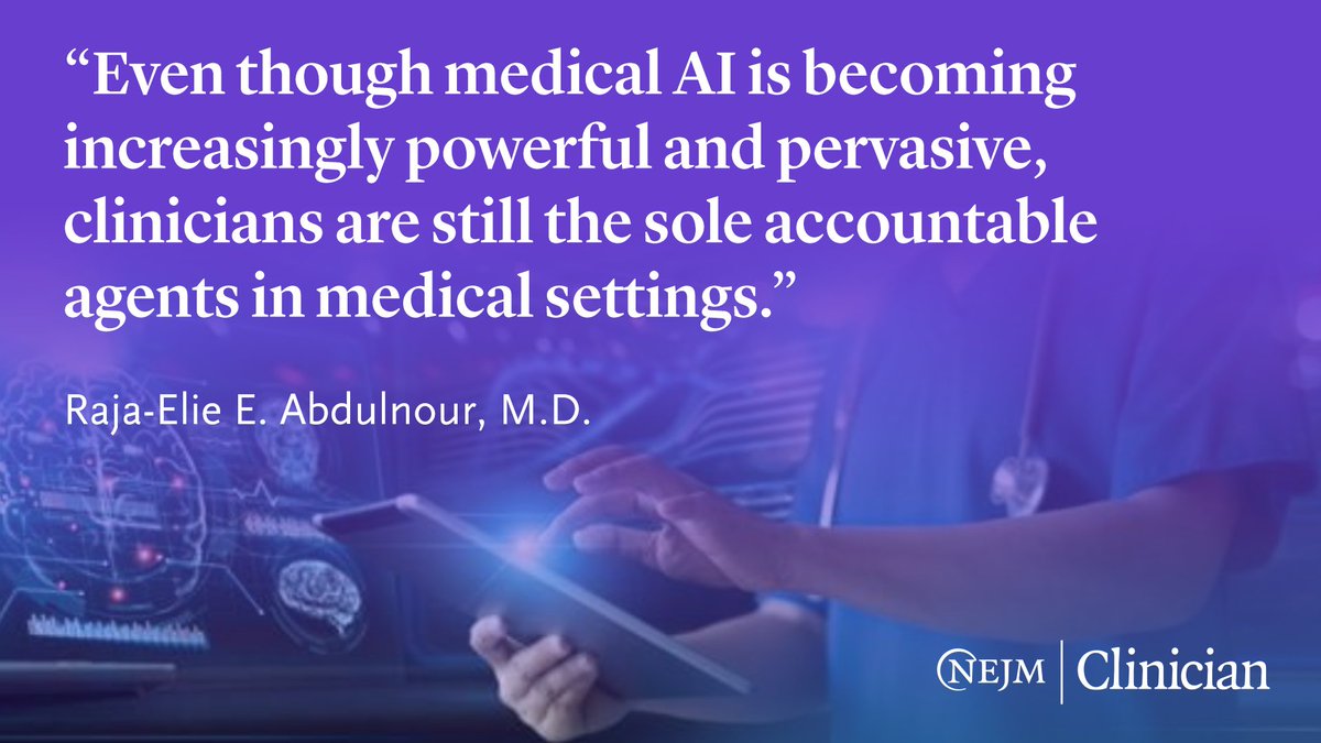NEJM Clinician tweet media