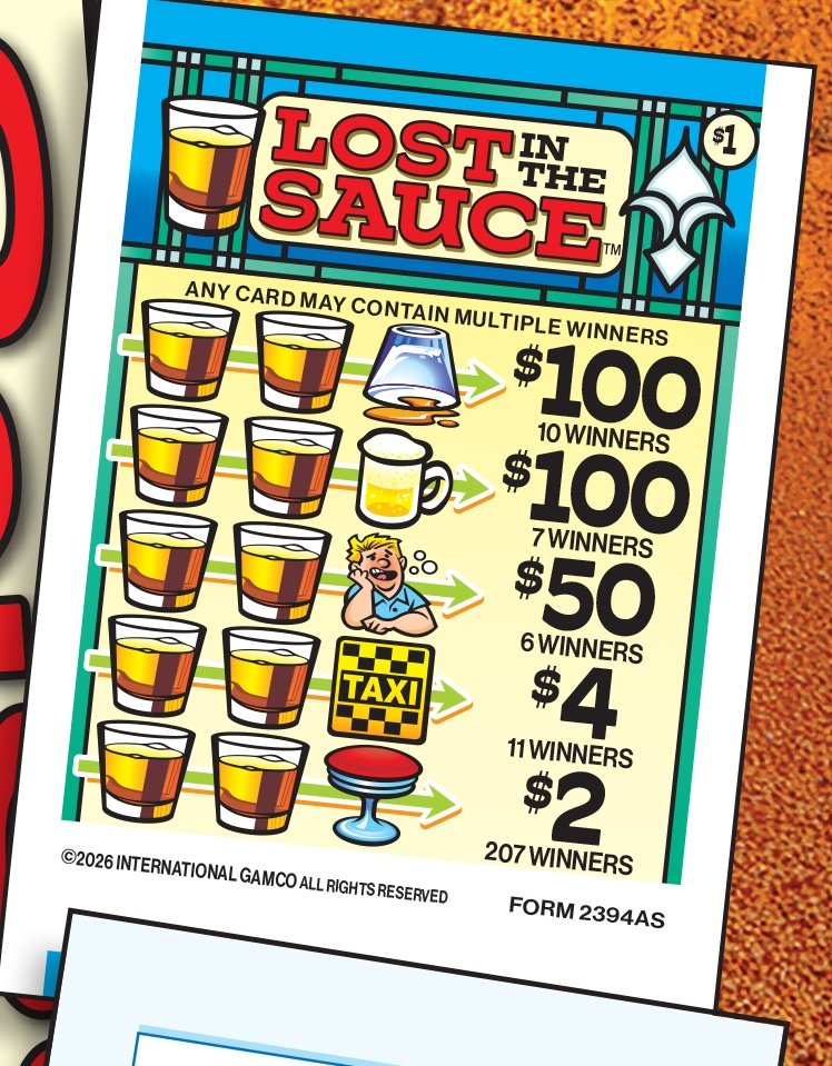 GamcoPulltabs's tweet photo. Play responsibly.
LOST IN THE SAUCE
Play pulltabs for the win. https://t.co/facdDjRBIe
