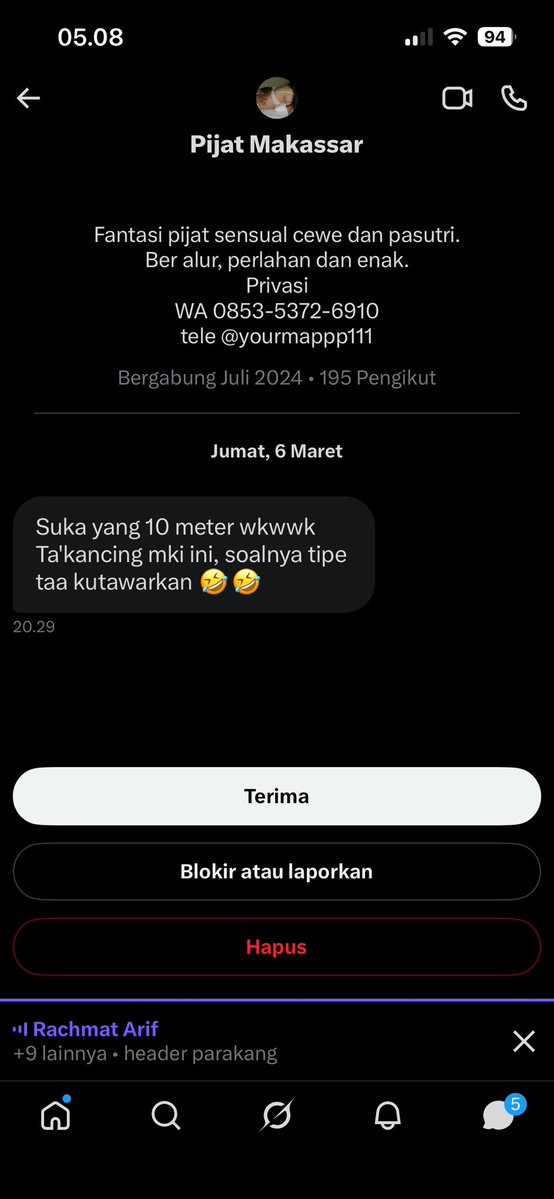 cewe penyabar tweet media