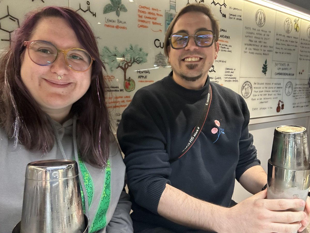Jupiter_Hadley's tweet image. We also went to a gin cocktail class today! #gin #cocktail #cambridge
