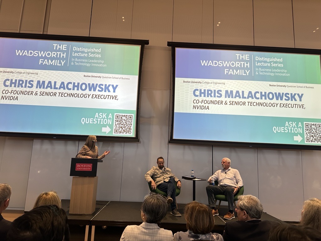 BG’s Digital Marketing Strategist Drew Vaughan attended <a href="/BUQuestrom/">Questrom School of Business, Boston University</a>'s Insights event with NVIDIA co-founder Chris Malachowsky.

The big takeaway: the future belongs to those who stay curious, adaptable, and ready to evolve.

What inflection point will define the next decade? 👇