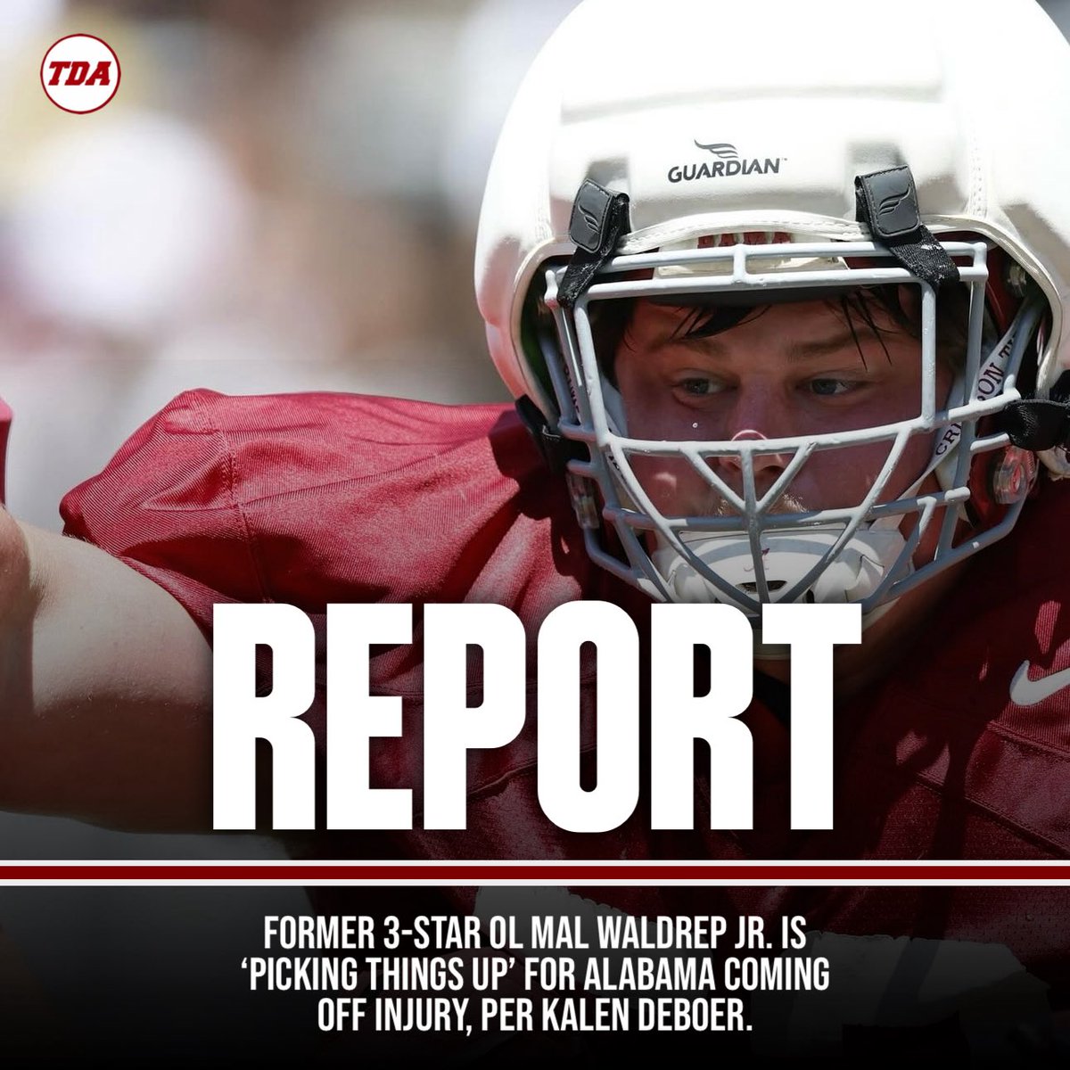 Mal Waldrep Jr. is making noise this spring 😳