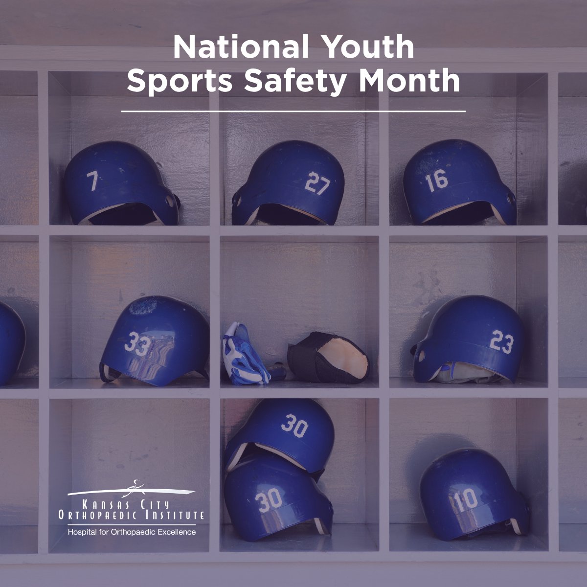 KCOrthopaedics's tweet image. National Youth Sports Safety Month is focused on reducing injuries among young athletes by educating coaches, parents, &amp;amp; players. If your athlete is injured, head into the KCOI Ortho Urgent Care &amp;amp; get them back on track: bit.ly/4rPqcND
#KCOI #SportsSafety #YouthSports