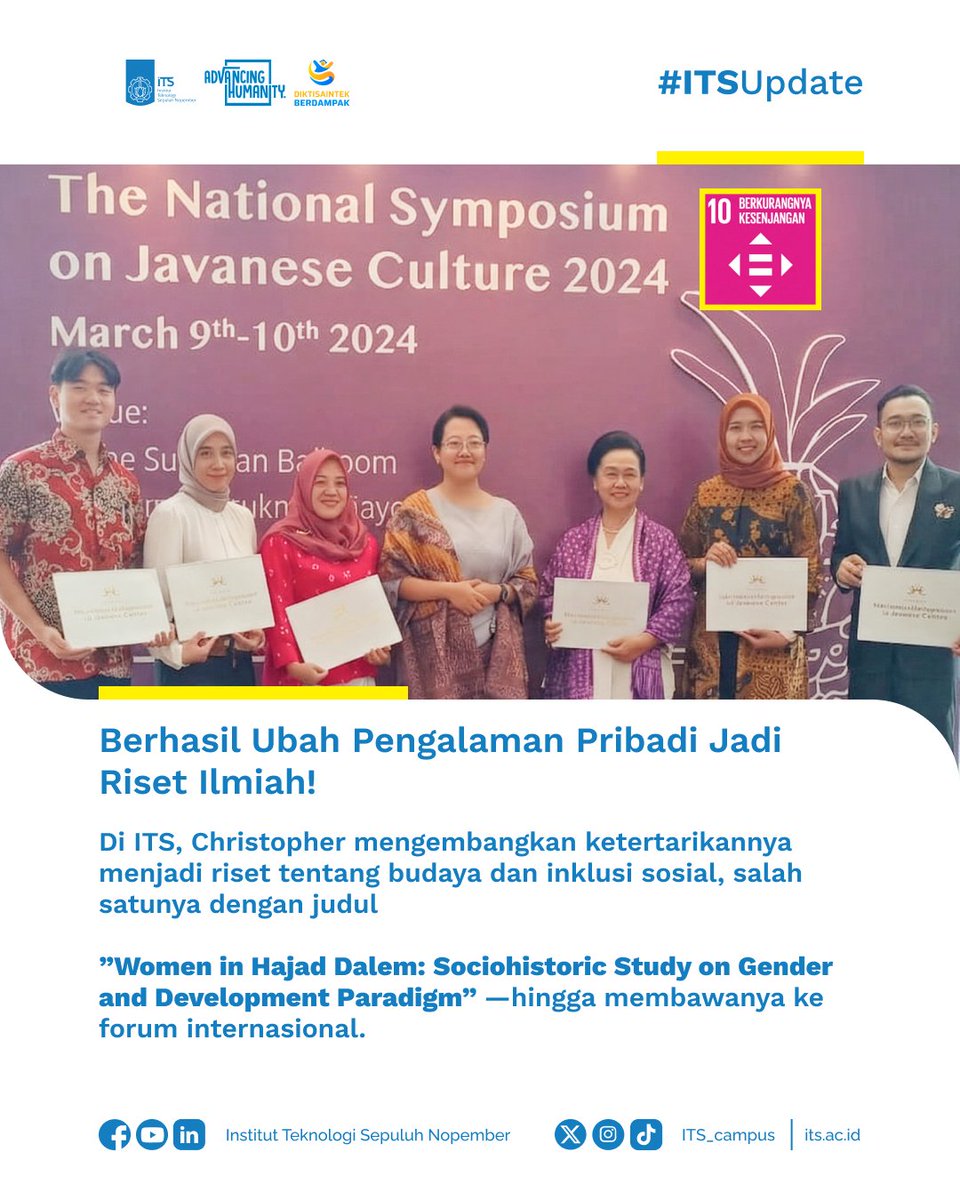 Institut Teknologi Sepuluh Nopember tweet media