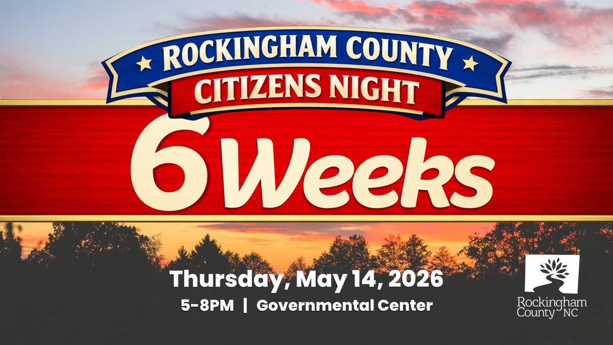 Rockingham County, NC tweet media