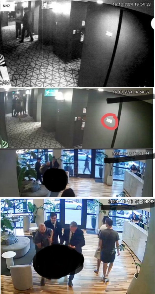 ChristineL36448's tweet image. 📛Did Liam suddenly TELEPORT or is TMZ’s LIES? Their own photos show him on the 3rd floor at 4:54:33–4:54:37 PM then in the lobby at 4:54:44–4:54:48 yet they presented the later photo before the EARLIER ONE, making it look LIKE TIME IS MOVING BACKWARD,  HOW?? #JusticeForLiam
