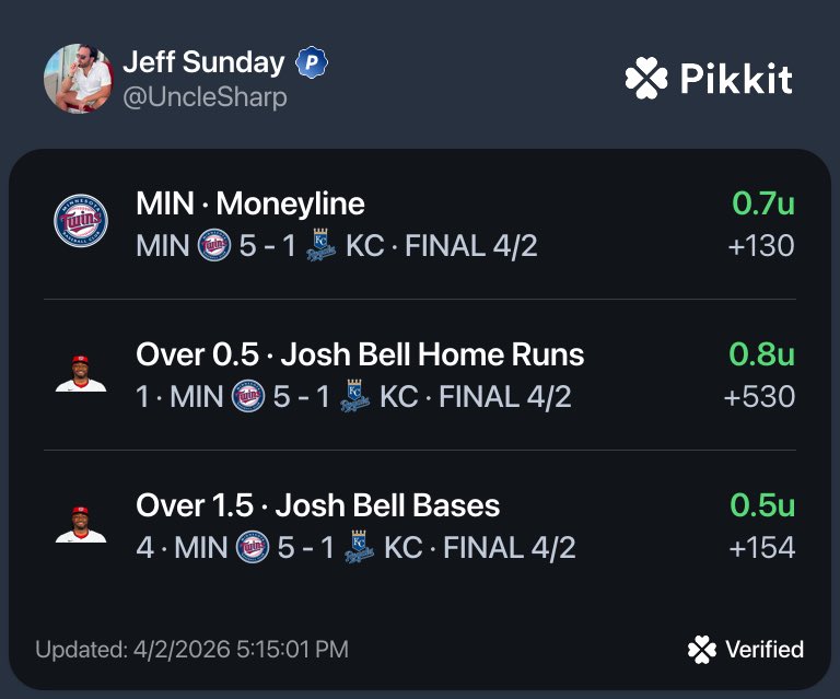 Jeff Sunday tweet media