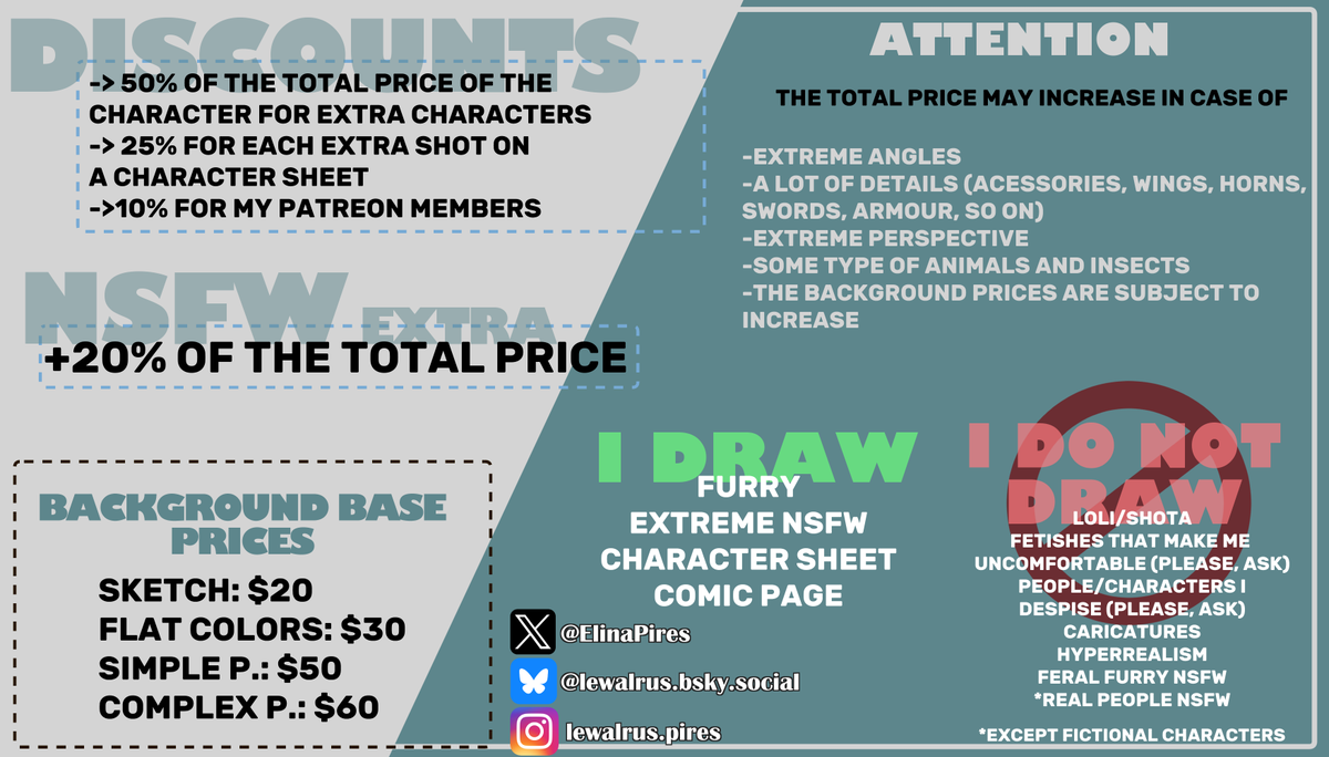 ElinaPires's tweet photo. Oh god, finally
I'm opening 10 slots for the new wait list now!
If you are interested, please contact me through DMs and I'll answer you as soon as I can! 💙 https://t.co/W49aapevW8