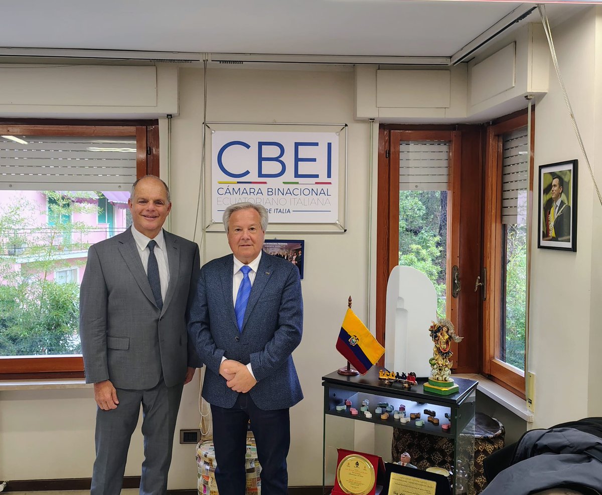 Cámara Binacional Ecuatoriano Italiana tweet media
