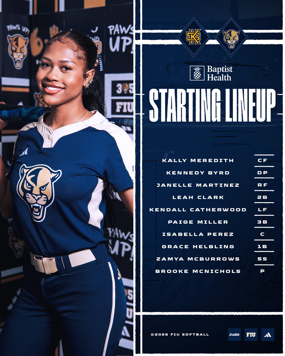 tonight’s starters against KSU ⬇️