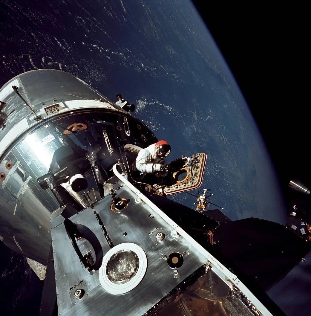 apollo space walks were rare, but by far the coolest
