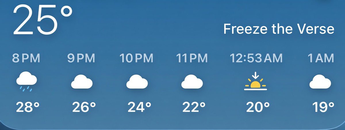 Went from freeze watch to freeze warning to Freeze the Verse…what is happening ??? <a href="/freezetheverse/">freeze</a>
