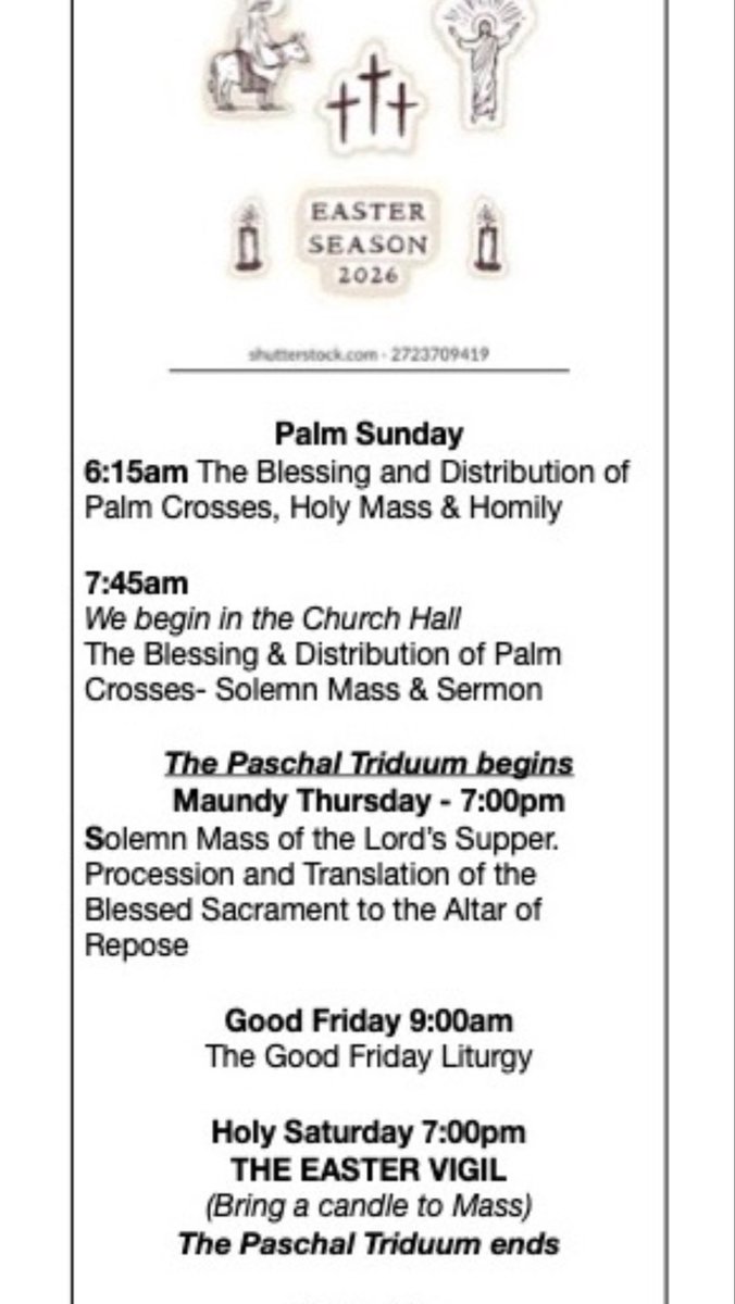 Join us for Mass of the Lord’s Supper at 7:00pm  as we recall how Jesus gave us the Sacrament of Holy Communion on this night. <a href="/St_DavidBB/">St. David's Church</a> #MaundyThursday #communionhymns #LordsSupper #loveoneanother
