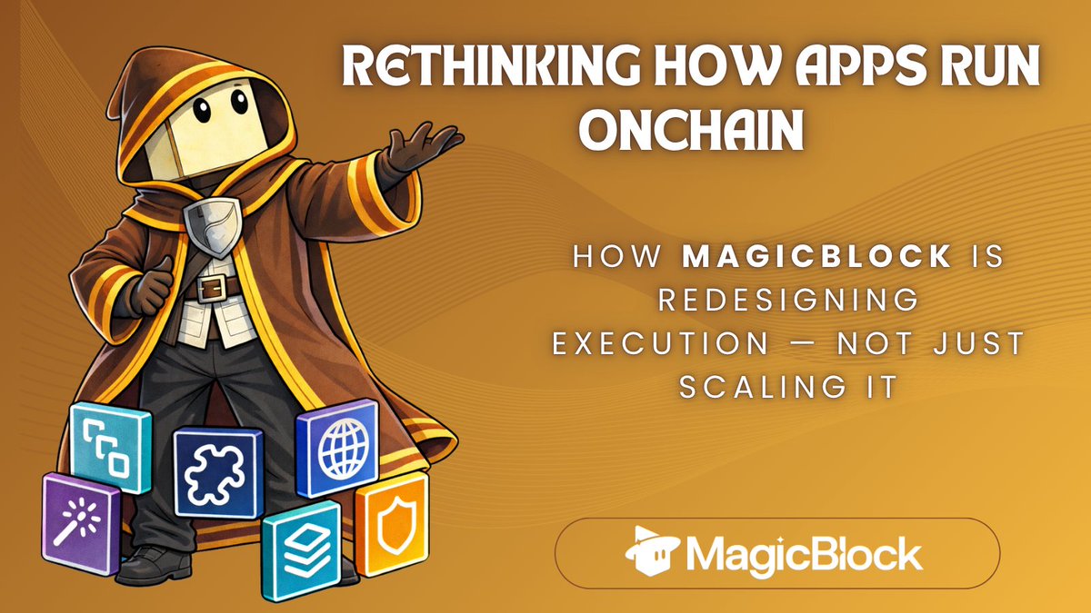 MelanieMls's tweet photo. 1/6
feels like people talk about scaling a lot…
but rarely about how it’s actually done under the hood
went through the core ideas behind @magicblock and it’s more than just “make it faster” https://t.co/nIrZkVvh1D