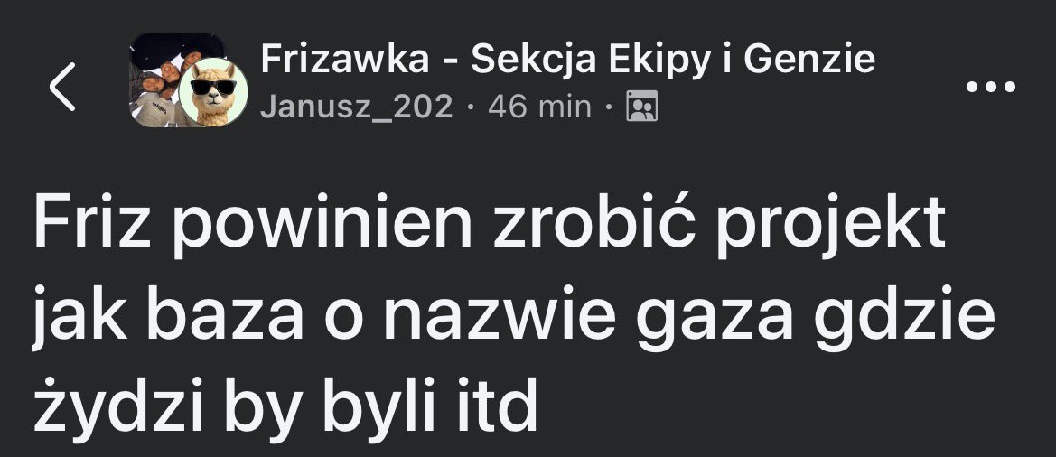 jest to jeden z postów