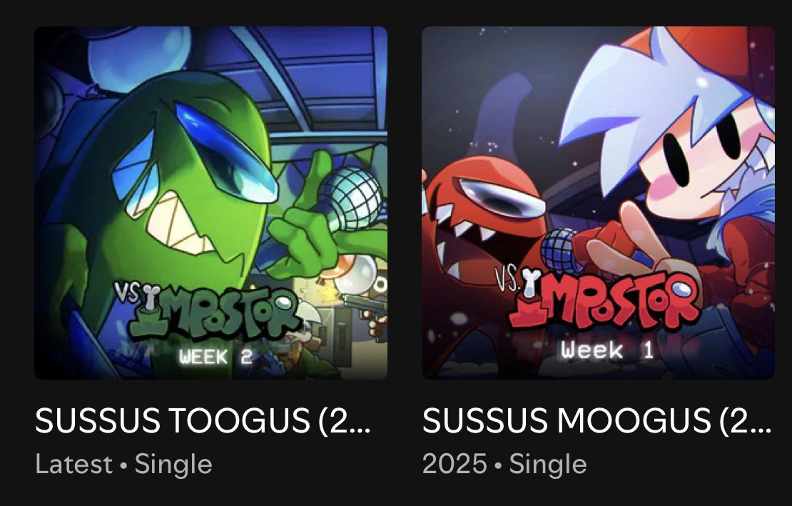 Sussus Toogus now on streaming platforms and such … ✌️🐩💙